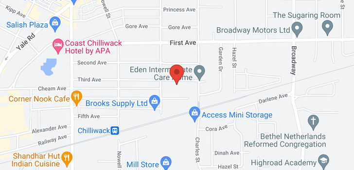 map of 46240 THIRD AVENUE